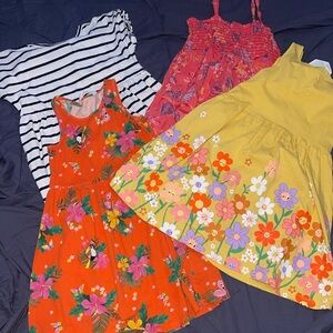 Lot of 4 dresses for girls size 6-7